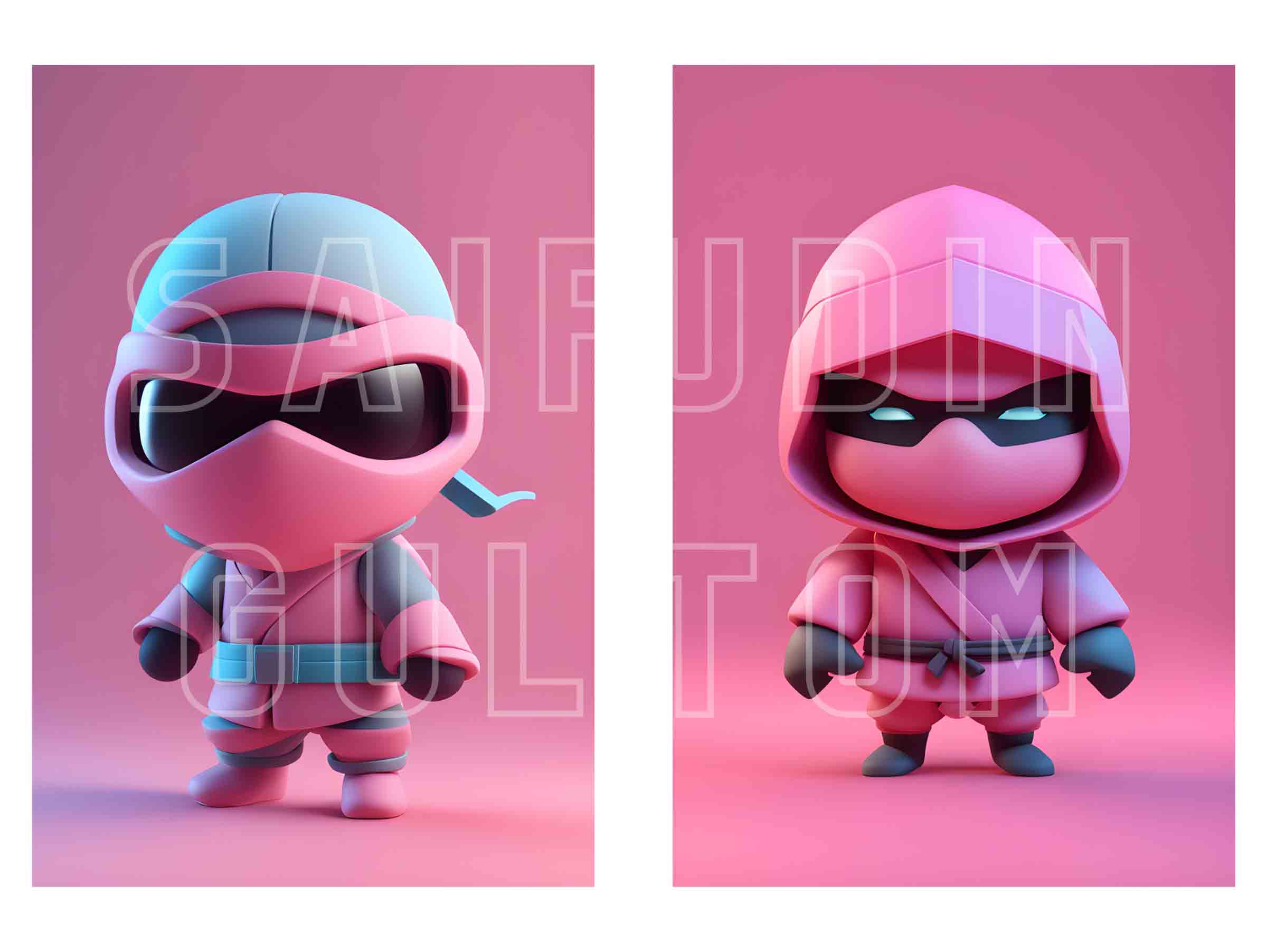 pink ninja